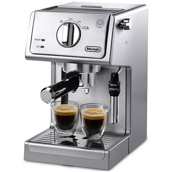 De'Longhi - 15-Bar Pump Espresso and Cappuccino Machine, Stainless Steel ECP3630 - Picture 1 of 6